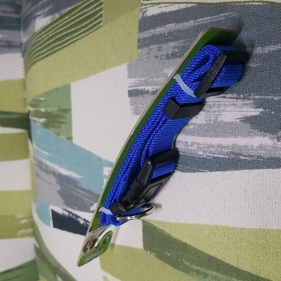 Dog Collar In Blue Size Large Brand New - Picture 4 of 5